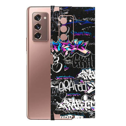 Samsung M/F/Note/Flip and C Phone Skins (All Models) - Graffiti Killer - 3D Embossed Finish (L-274) Samsung Galaxy Z Fold 2