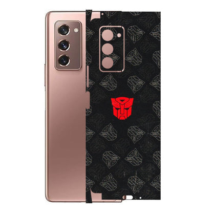 Samsung M/F/Note/Flip and C Phone Skins (All Models) - Transformers Devastation - 3D Embossed Finish (L-301) Samsung Galaxy Z Fold 2