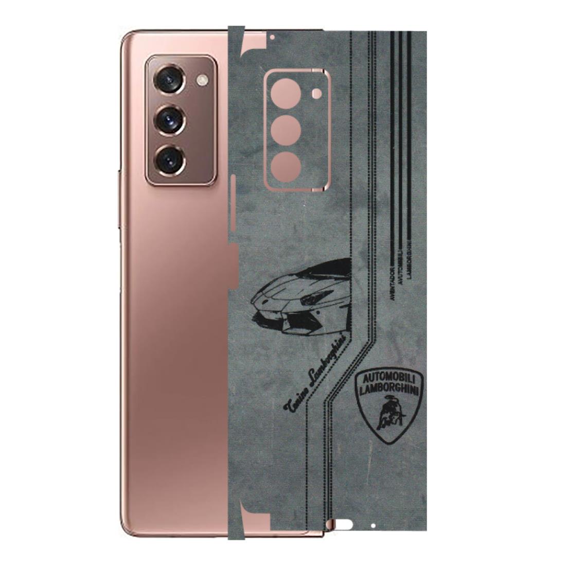 Samsung M/F/Note/Flip and C Phone Skins (All Models) - New Lamborgini Aventador - 3D Embossed Finish (L-321) Samsung Galaxy Z Fold 2
