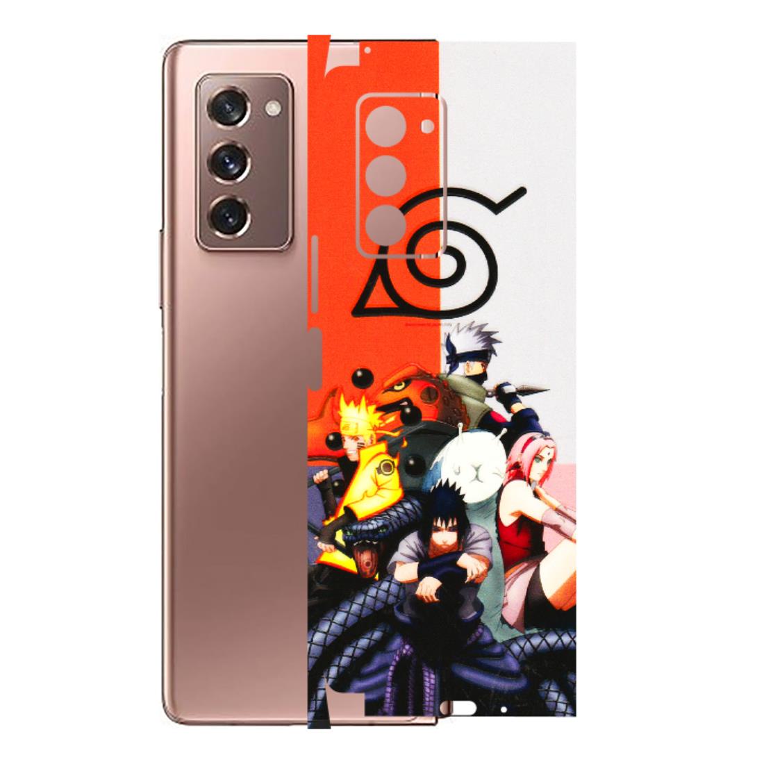 Samsung M/F/Note/Flip and C Phone Skins (All Models) - Naruto Final Fight - 3D Embossed Finish (L-33) Samsung Galaxy Z Fold 2