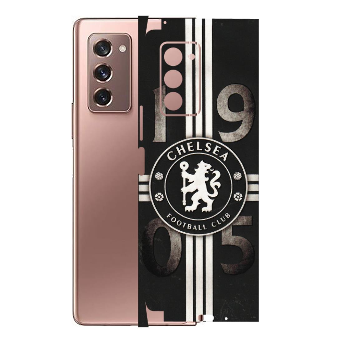 Samsung M/F/Note/Flip and C Phone Skins (All Models) - Chelsea Fan Club - 3D Embossed Finish (L-36) Samsung Galaxy Z Fold 2