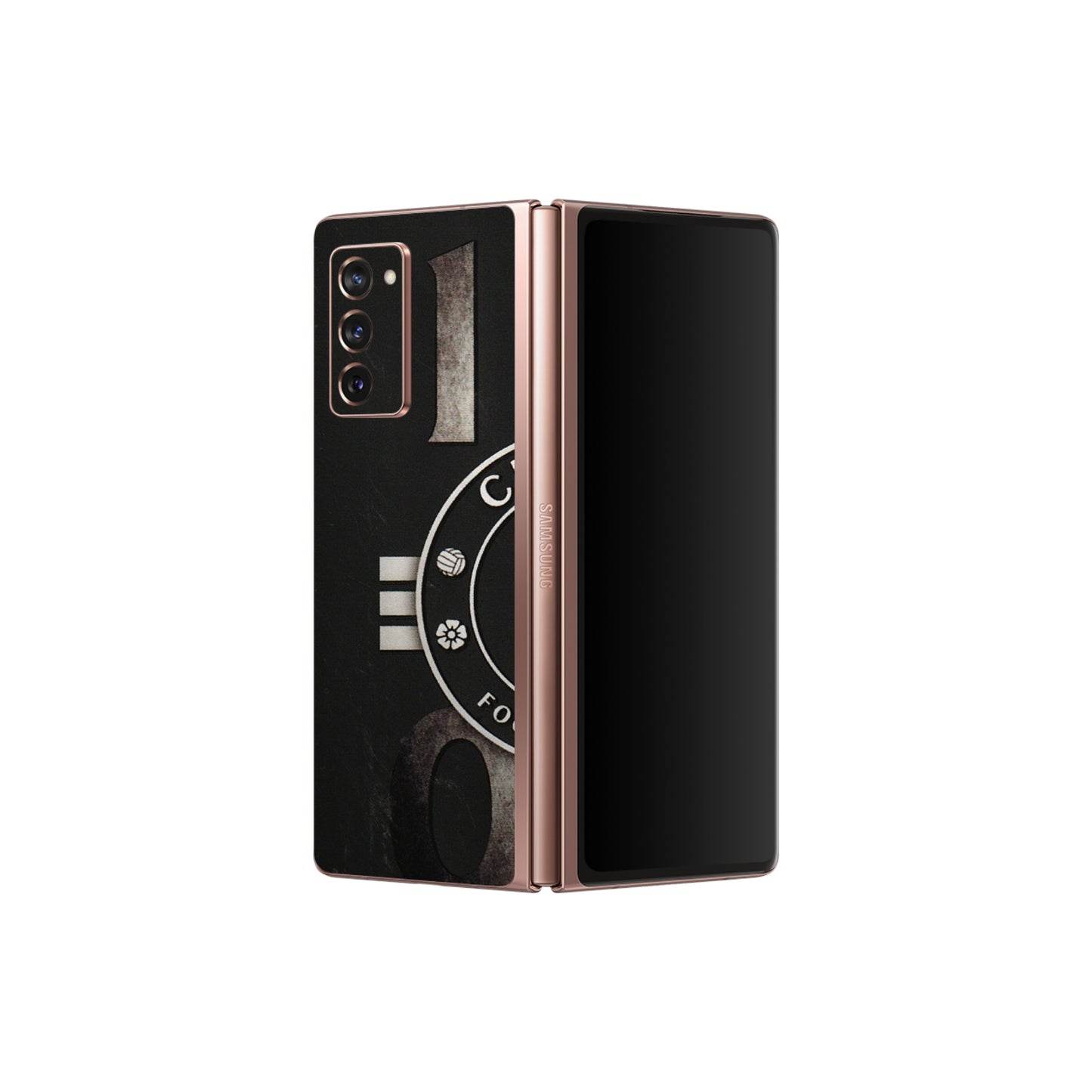 Samsung M/F/Note/Flip and C Phone Skins (All Models) - Chelsea Fan Club - 3D Embossed Finish (L-36) Samsung Galaxy Z Fold 2