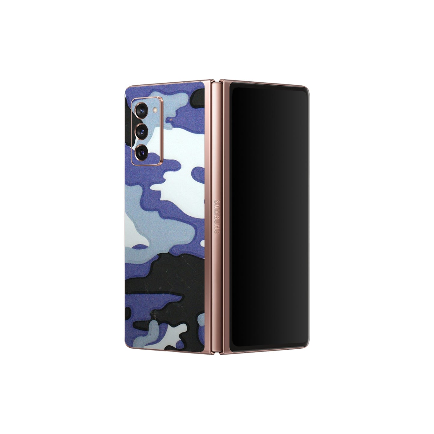 Samsung M/F/Note/Flip and C Phone Skins (All Models) - Powerfull Military Camoflauge - 3D Embossed Finish (L-49) Samsung Galaxy Z Fold 2