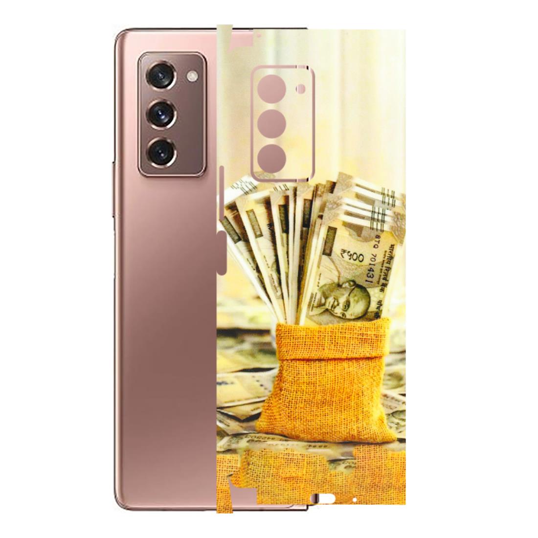 Samsung M/F/Note/Flip and C Phone Skins (All Models) - Show Me The Money - 3D Embossed Finish (L-52) Samsung Galaxy Z Fold 2
