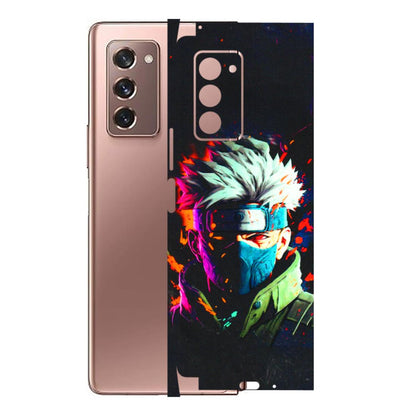 Samsung M/F/Note/Flip and C Phone Skins (All Models) - Anime Cool Character - 3D Embossed Finish (L-59) Samsung Galaxy Z Fold 2
