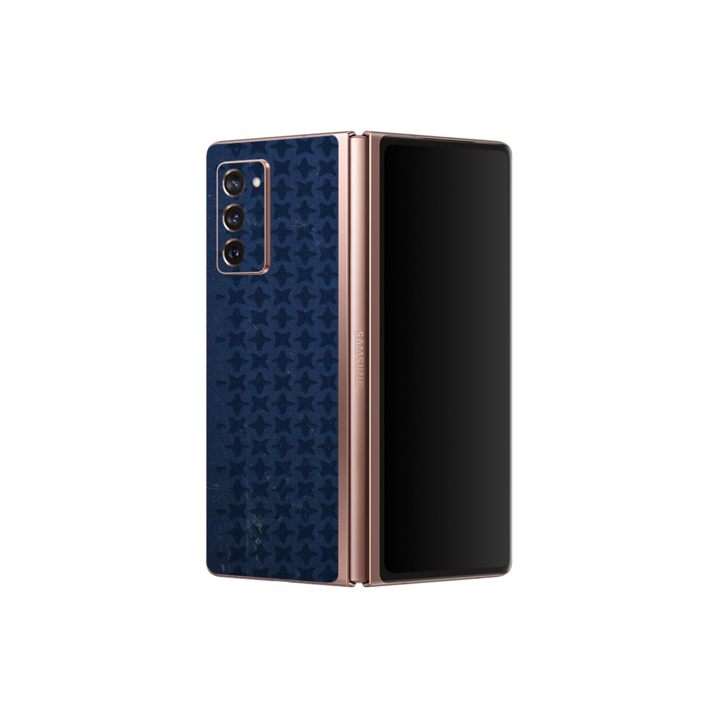 Samsung M/F/Note/Flip and C Phone Skins (All Models) - US POLO Designer Brand - 3D Embossed Finish (L-65) Samsung Galaxy Z Fold 2