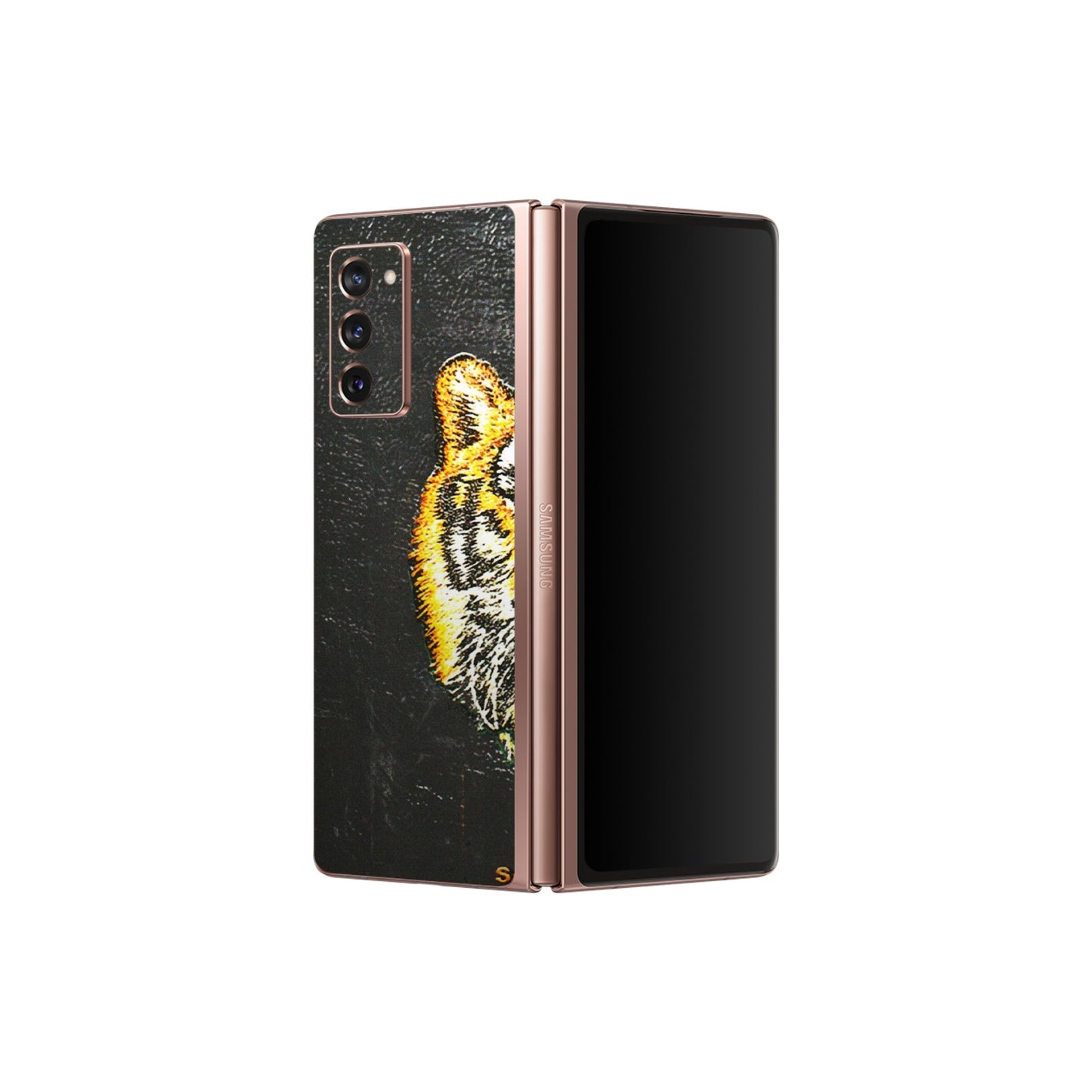 Samsung M/F/Note/Flip and C Phone Skins (All Models) - Santa Barbara - 3D Embossed Finish (L-72) Samsung Galaxy Z Fold 2