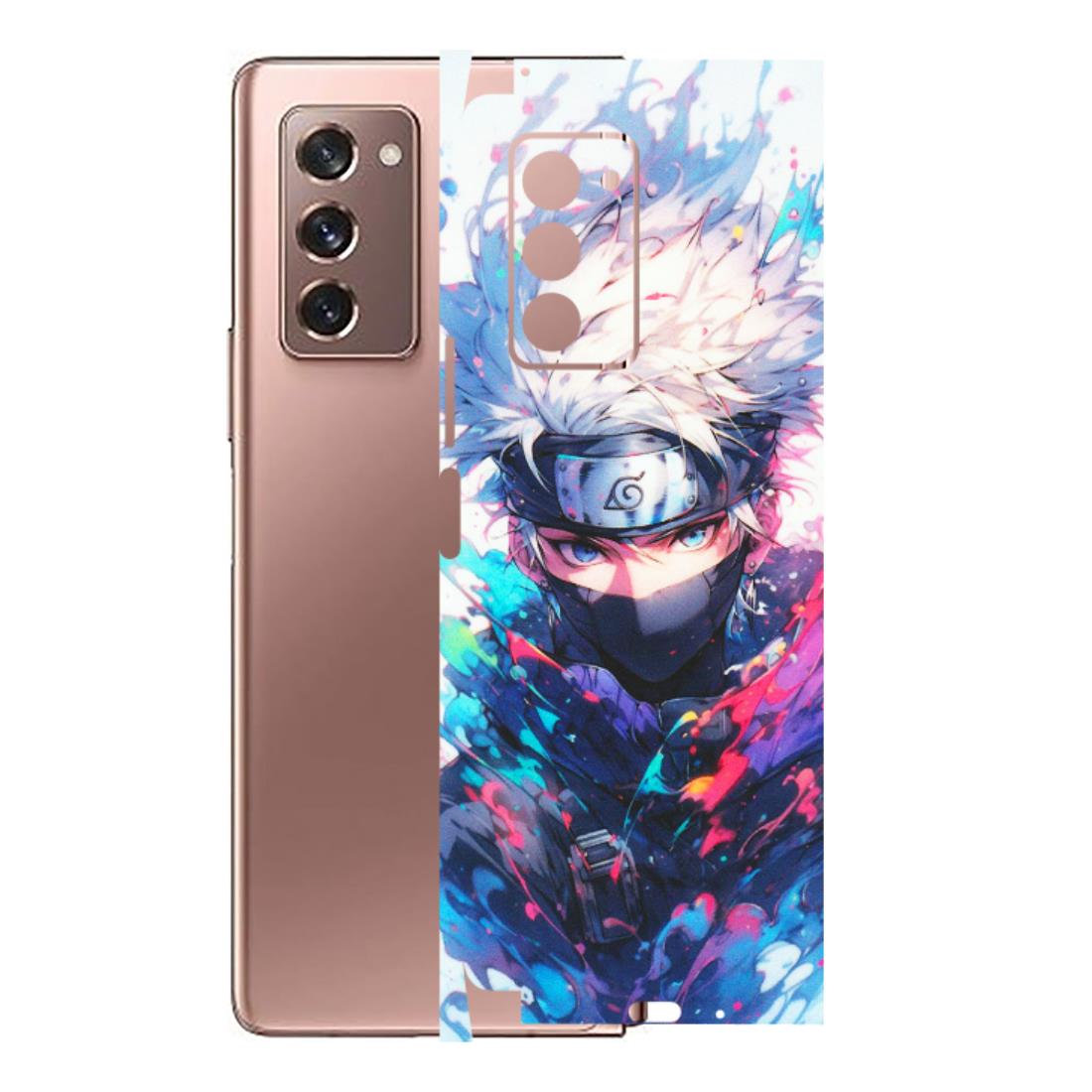 Samsung M/F/Note/Flip and C Phone Skins (All Models) - Naruto Face Mask - Matte Finish (M-03) Samsung Galaxy Z Fold 2