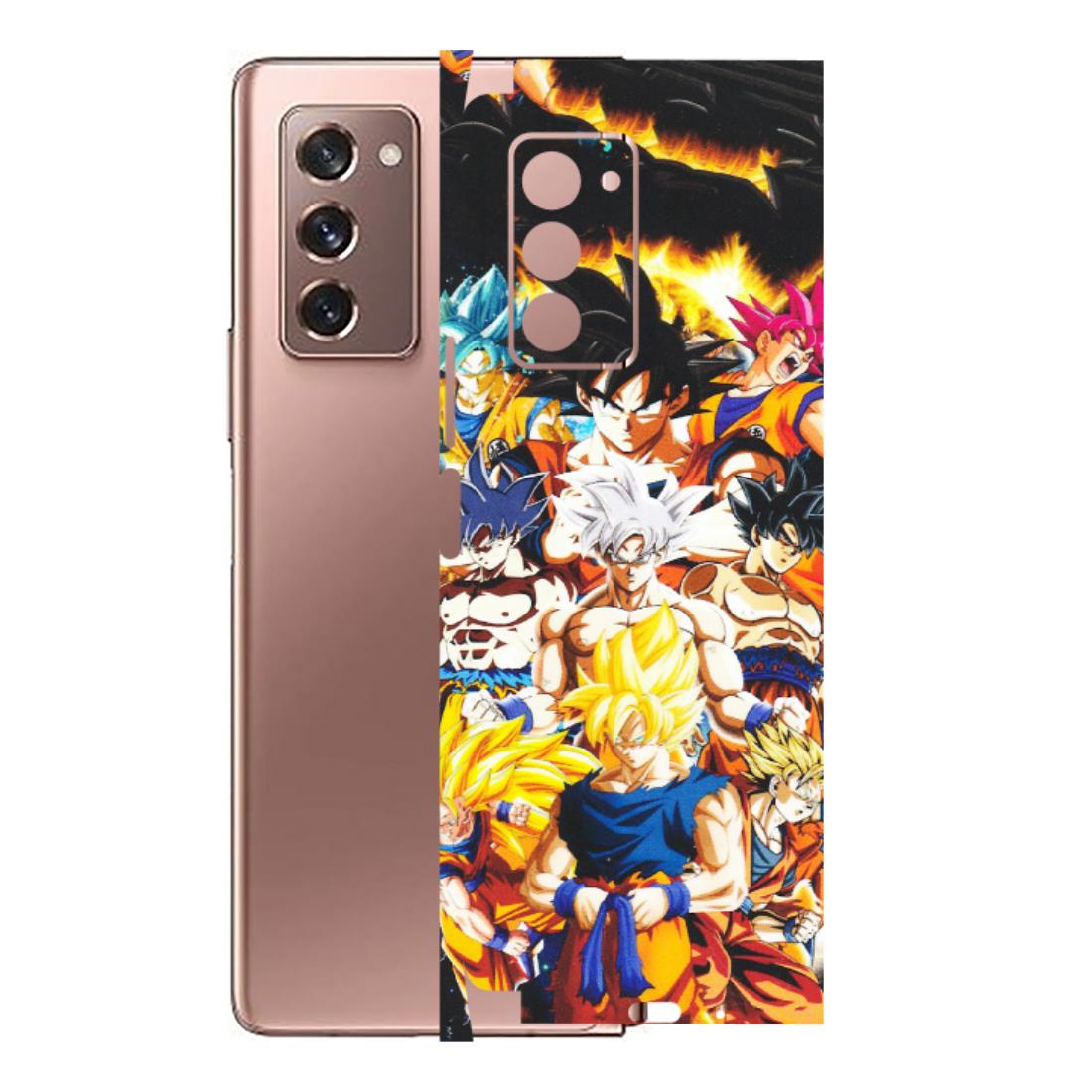 Samsung M/F/Note/Flip and C Phone Skins (All Models) - Ultimate Dragon Ball Z - Matte Finish (M-100) Samsung Galaxy Z Fold 2