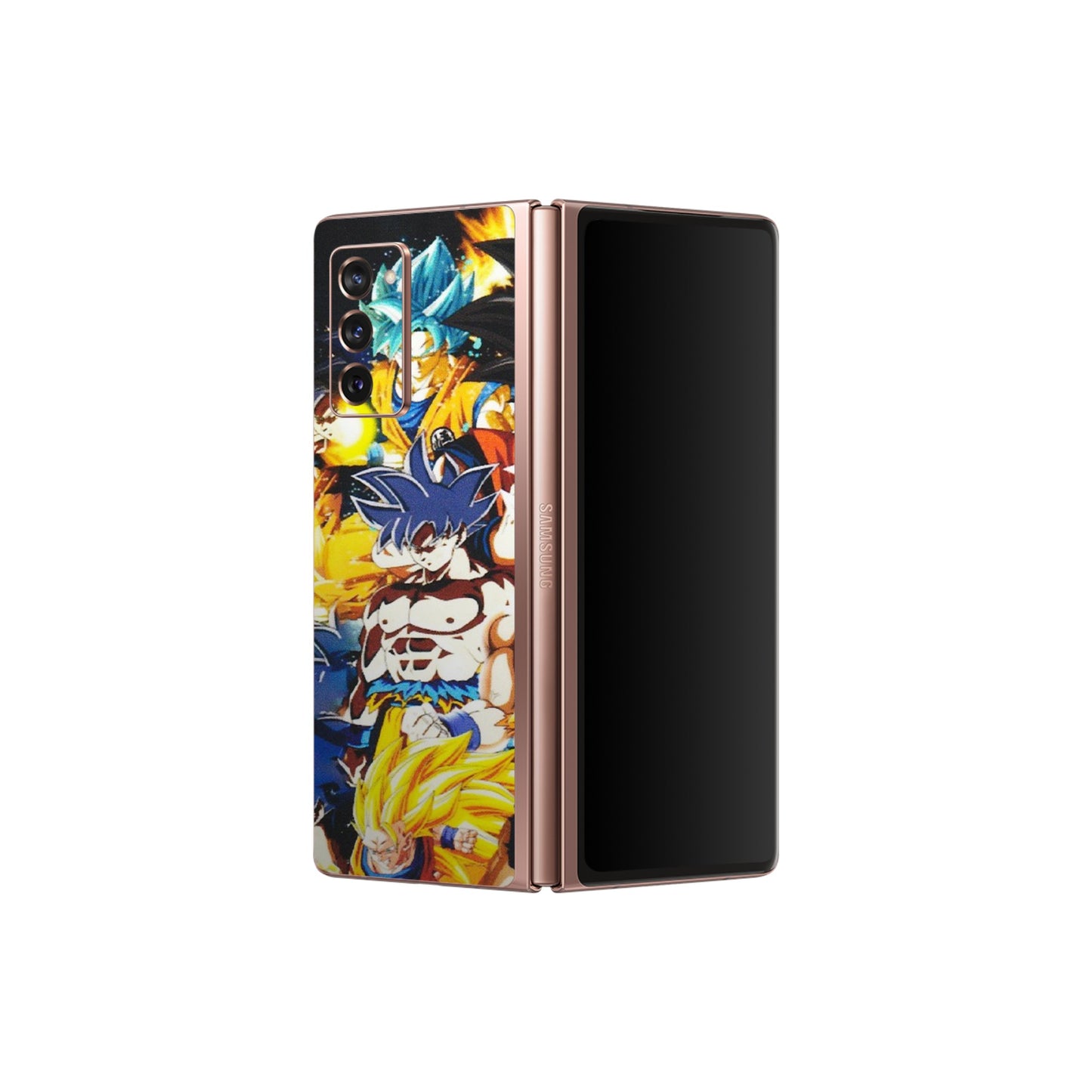 Samsung M/F/Note/Flip and C Phone Skins (All Models) - Ultimate Dragon Ball Z - Matte Finish (M-100) Samsung Galaxy Z Fold 2
