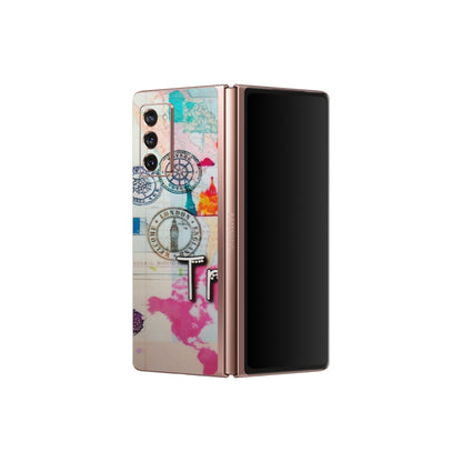 Samsung M/F/Note/Flip and C Phone Skins (All Models) - Travel The Wonders - Matte Finish (M-108) Samsung Galaxy Z Fold 2