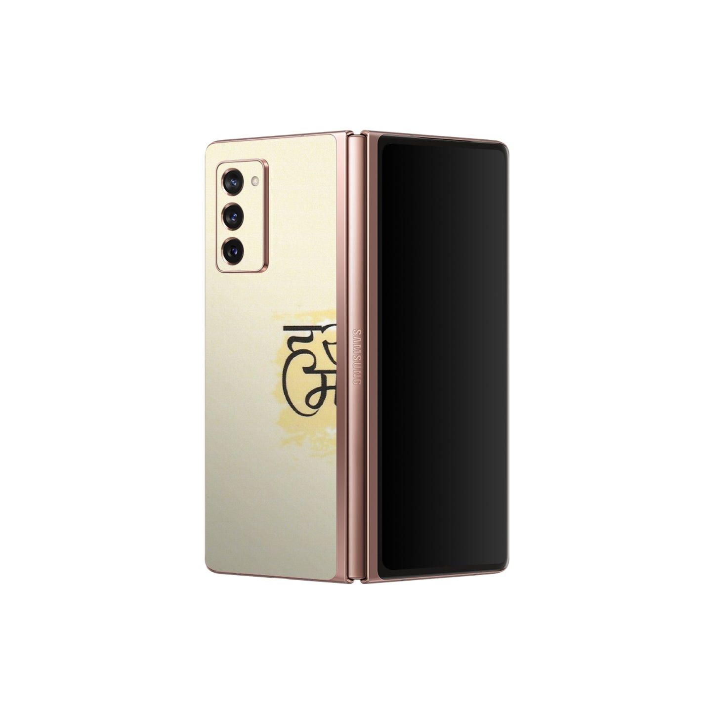 Samsung M/F/Note/Flip and C Phone Skins (All Models) - Har Har Mahadev - Matte Finish (M-10) Samsung Galaxy Z Fold 2