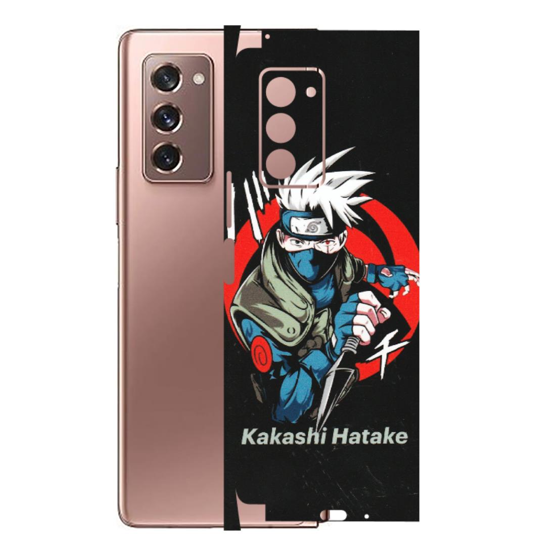 Samsung M/F/Note/Flip and C Phone Skins (All Models) - Naruto Kakashi Hatake Killer - Matte Finish (M-114) Samsung Galaxy Z Fold 2