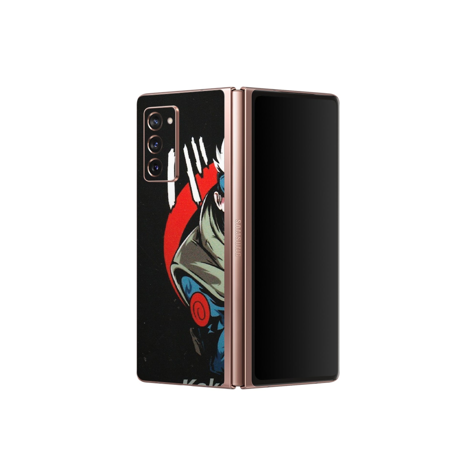 Samsung M/F/Note/Flip and C Phone Skins (All Models) - Naruto Kakashi Hatake Killer - Matte Finish (M-114) Samsung Galaxy Z Fold 2