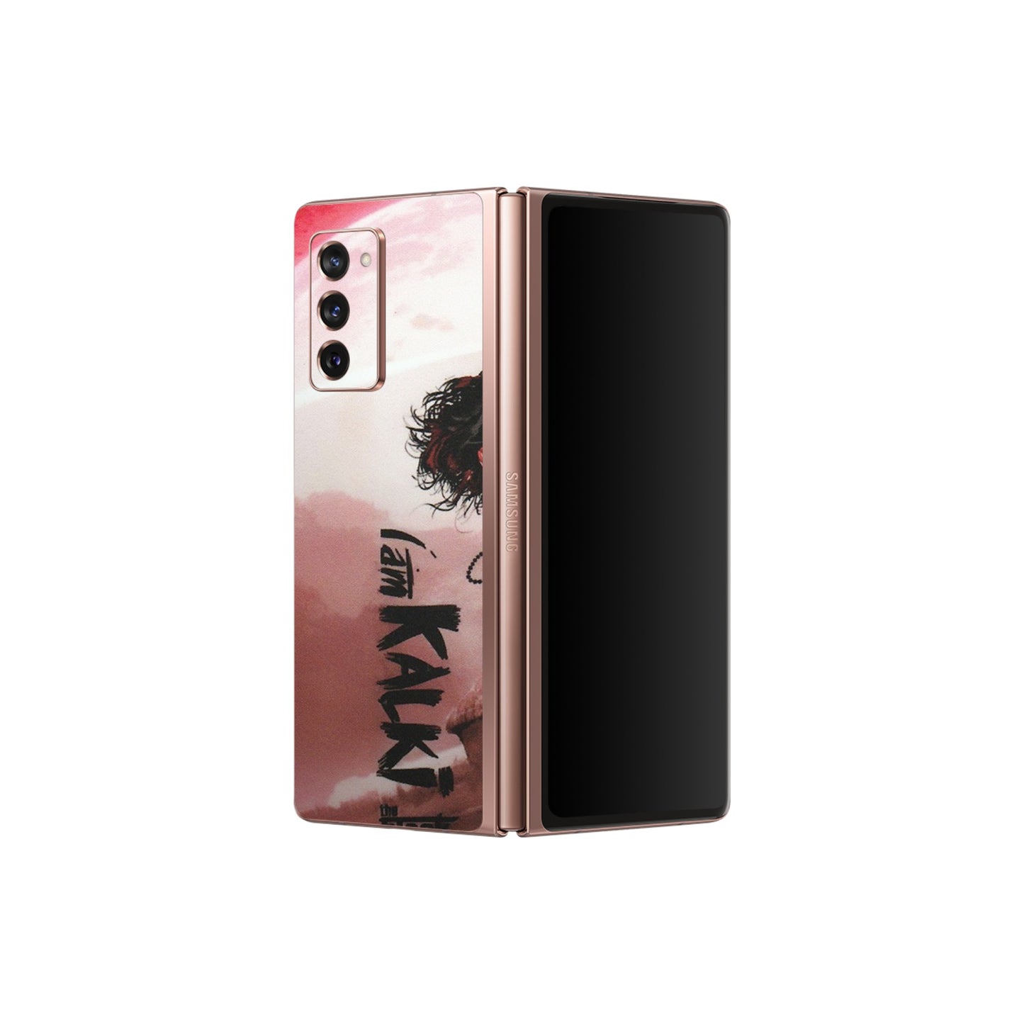 Samsung M/F/Note/Flip and C Phone Skins (All Models) - The Black Book Kalia Anime - Matte Finish (M-129) Samsung Galaxy Z Fold 2