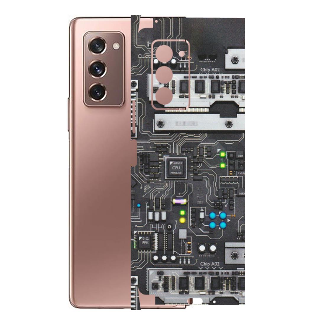 Samsung M/F/Note/Flip and C Phone Skins (All Models) - Motherboard Internals - Matte Finish (M-135) Samsung Galaxy Z Fold 2