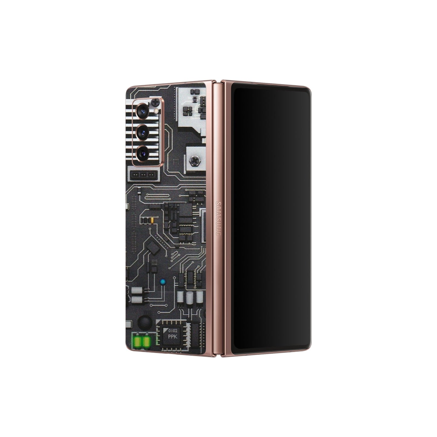 Samsung M/F/Note/Flip and C Phone Skins (All Models) - Motherboard Internals - Matte Finish (M-135) Samsung Galaxy Z Fold 2