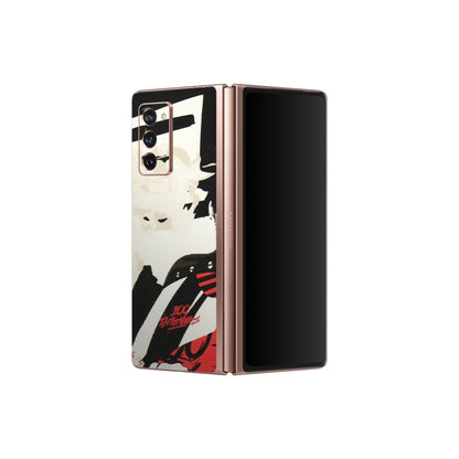 Samsung M/F/Note/Flip and C Phone Skins (All Models) - Monkey D.Luffy Manga Anime - Matte Finish (M-145) Samsung Galaxy Z Fold 2