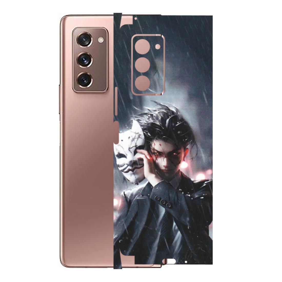 Samsung M/F/Note/Flip and C Phone Skins (All Models) - Kimestsu No Yaiba Anime - Matte Finish (M-154) Samsung Galaxy Z Fold 2