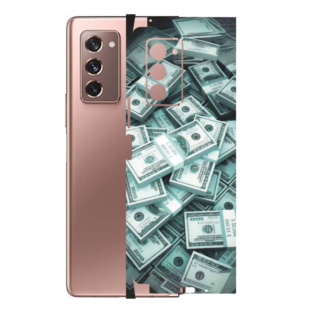 Samsung M/F/Note/Flip and C Phone Skins (All Models) - Hundred Dollar Bill - Matte Finish (M-162) Samsung Galaxy Z Fold 2
