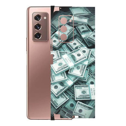 Samsung M/F/Note/Flip and C Phone Skins (All Models) - Hundred Dollar Bill - Matte Finish (M-162) Samsung Galaxy Z Fold 2