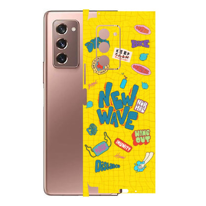 Samsung M/F/Note/Flip and C Phone Skins (All Models) - New Wave Life - Matte Finish (M-17) Samsung Galaxy Z Fold 2