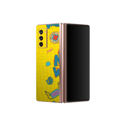 Samsung M/F/Note/Flip and C Phone Skins (All Models) - New Wave Life - Matte Finish (M-17) Samsung Galaxy Z Fold 2