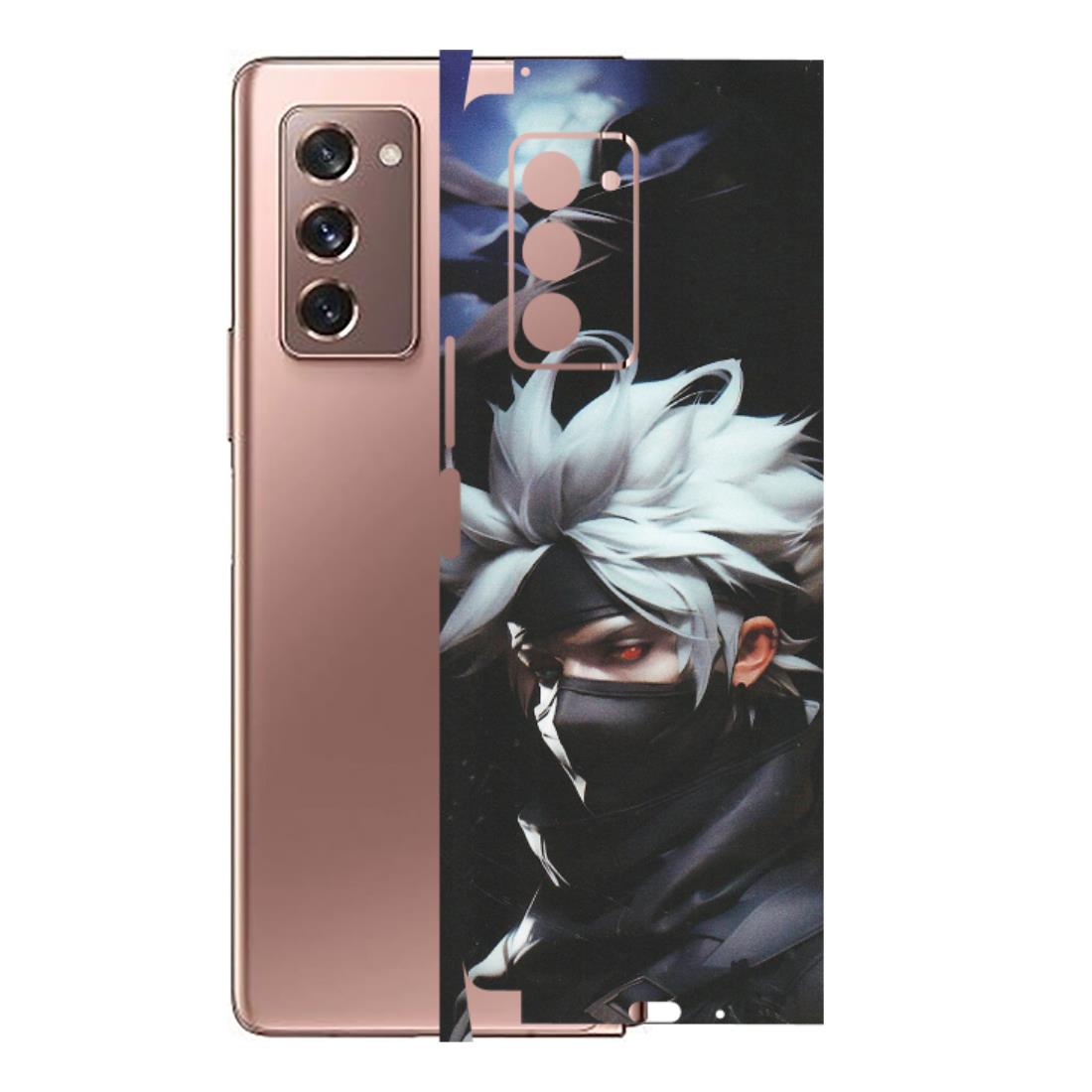 Samsung M/F/Note/Flip and C Phone Skins (All Models) - Ash & Pikachu - Matte Finish (M-26) Samsung Galaxy Z Fold 2