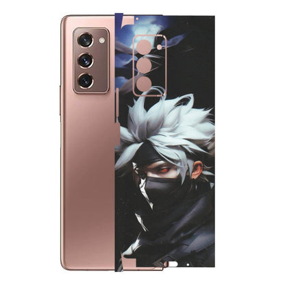 Samsung M/F/Note/Flip and C Phone Skins (All Models) - Ash & Pikachu - Matte Finish (M-26) Samsung Galaxy Z Fold 2