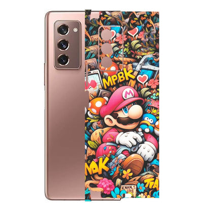 Samsung M/F/Note/Flip and C Phone Skins (All Models) - BMW Logo Performance - Matte Finish (M-27) Samsung Galaxy Z Fold 2
