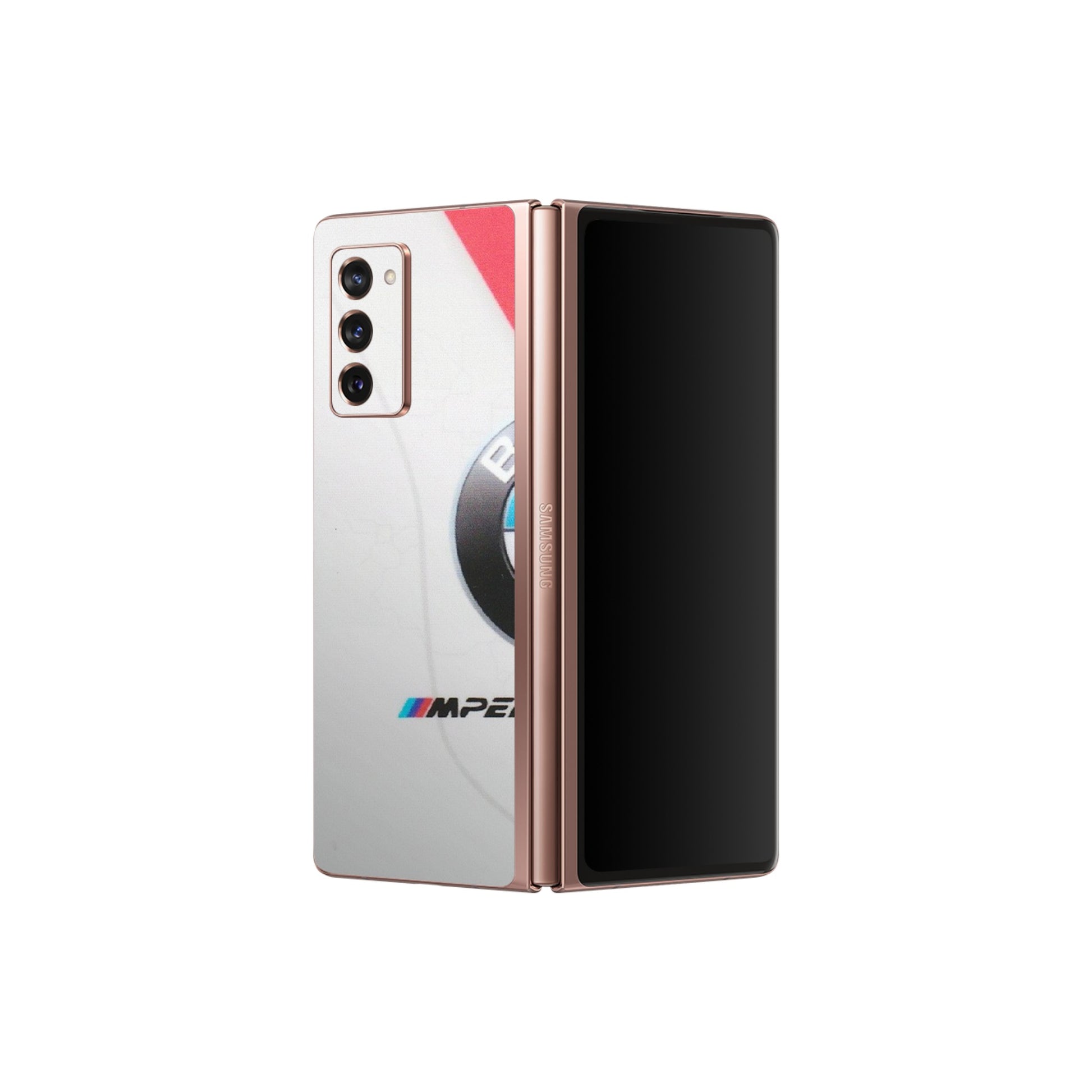 Samsung M/F/Note/Flip and C Phone Skins (All Models) - BMW Logo Performance - Matte Finish (M-27) Samsung Galaxy Z Fold 2