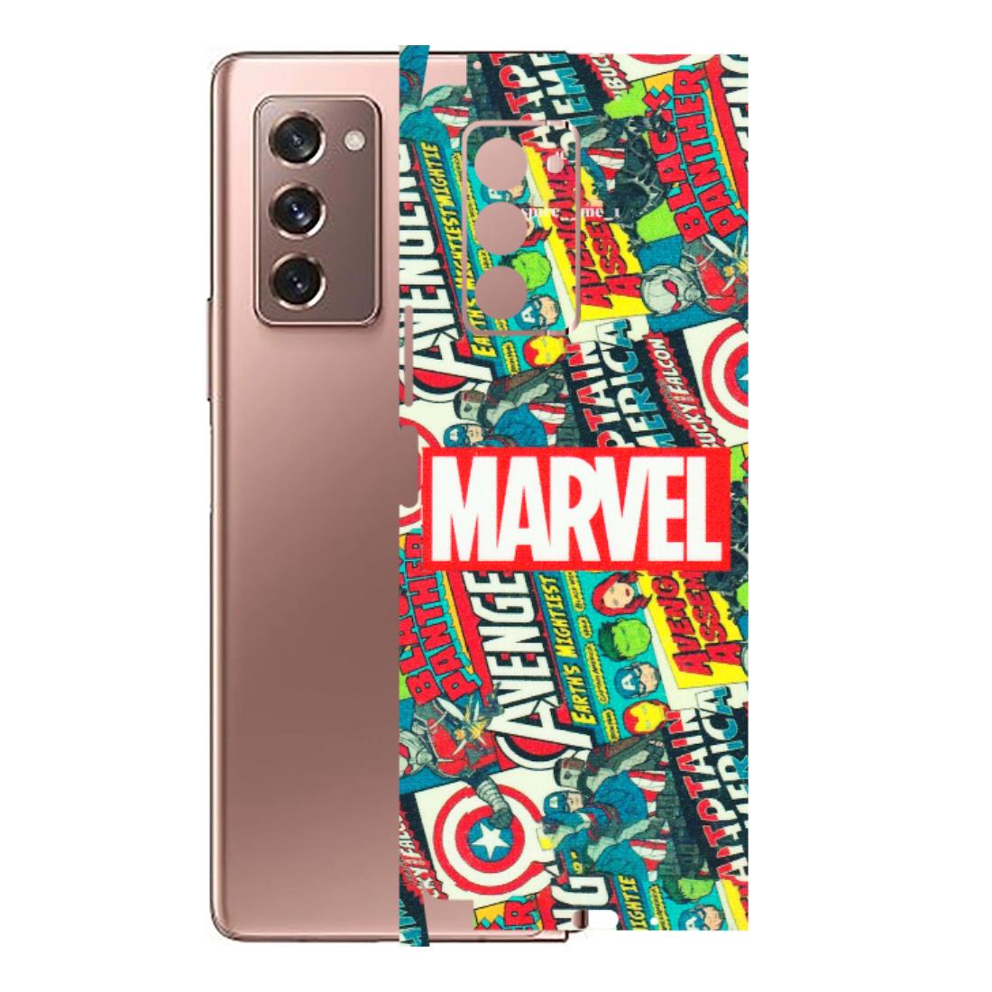 Samsung M/F/Note/Flip and C Phone Skins (All Models) - Marvel Comic Lover - Matte Finish (M-30) Samsung Galaxy Z Fold 2
