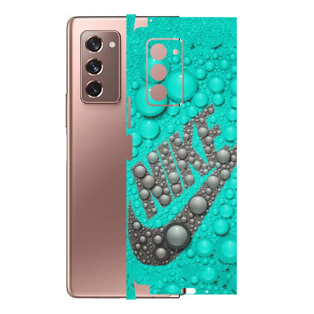 Samsung M/F/Note/Flip and C Phone Skins (All Models) - Shoe Brand Bubbles - Matte Finish (M-42) Samsung Galaxy Z Fold 2