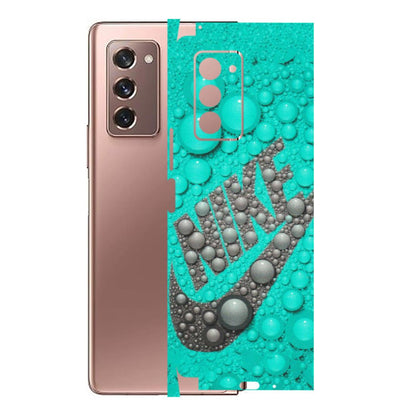 Samsung M/F/Note/Flip and C Phone Skins (All Models) - Shoe Brand Bubbles - Matte Finish (M-42) Samsung Galaxy Z Fold 2