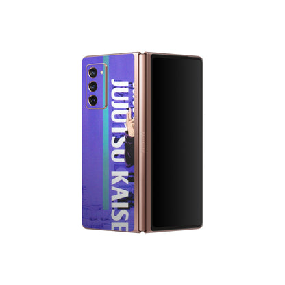 Samsung M/F/Note/Flip and C Phone Skins (All Models) - Jujutsu Kaisen Gojo - Matte Finish (M-05) Samsung Galaxy Z Fold 2