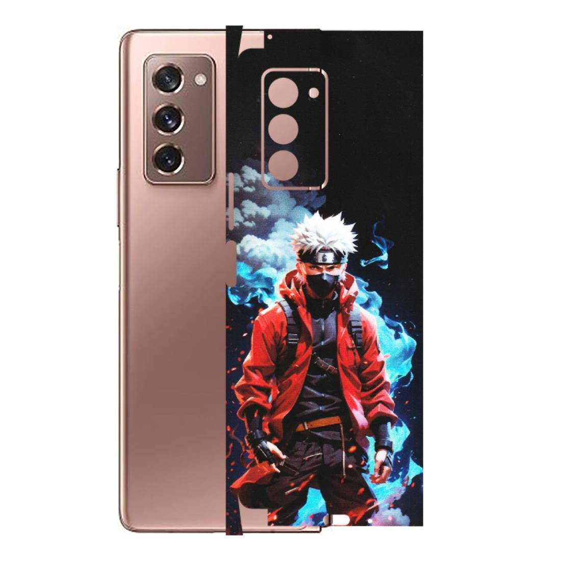 Samsung M/F/Note/Flip and C Phone Skins (All Models) - Kakashi Hatake Naruto - Matte Finish (M-60) Samsung Galaxy Z Fold 2