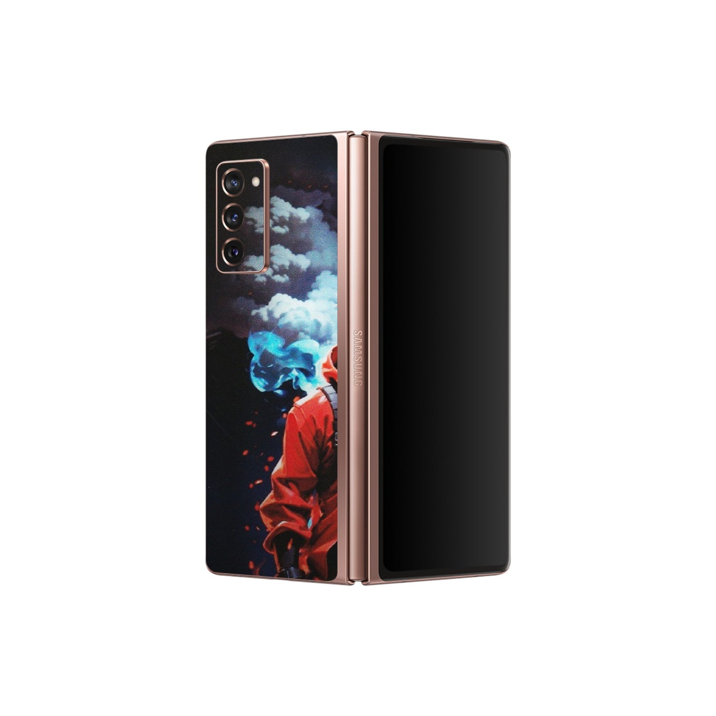 Samsung M/F/Note/Flip and C Phone Skins (All Models) - Kakashi Hatake Naruto - Matte Finish (M-60) Samsung Galaxy Z Fold 2