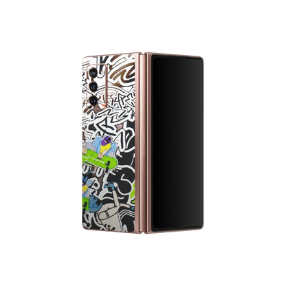 Samsung M/F/Note/Flip and C Phone Skins (All Models) - Dope Graffiti - Matte Finish (M-61) Samsung Galaxy Z Fold 2