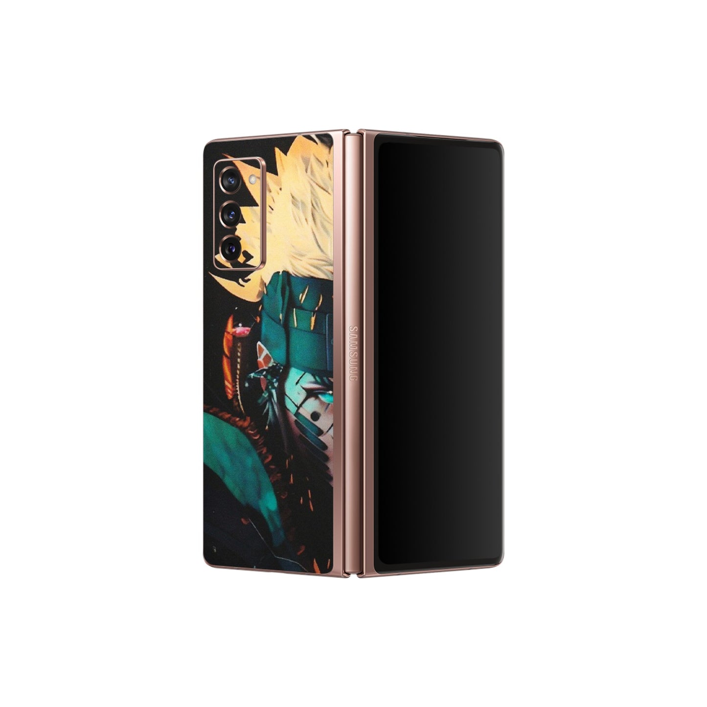 Samsung M/F/Note/Flip and C Phone Skins (All Models) - Naruto Shippuden - Matte Finish (M-76) Samsung Galaxy Z Fold 2