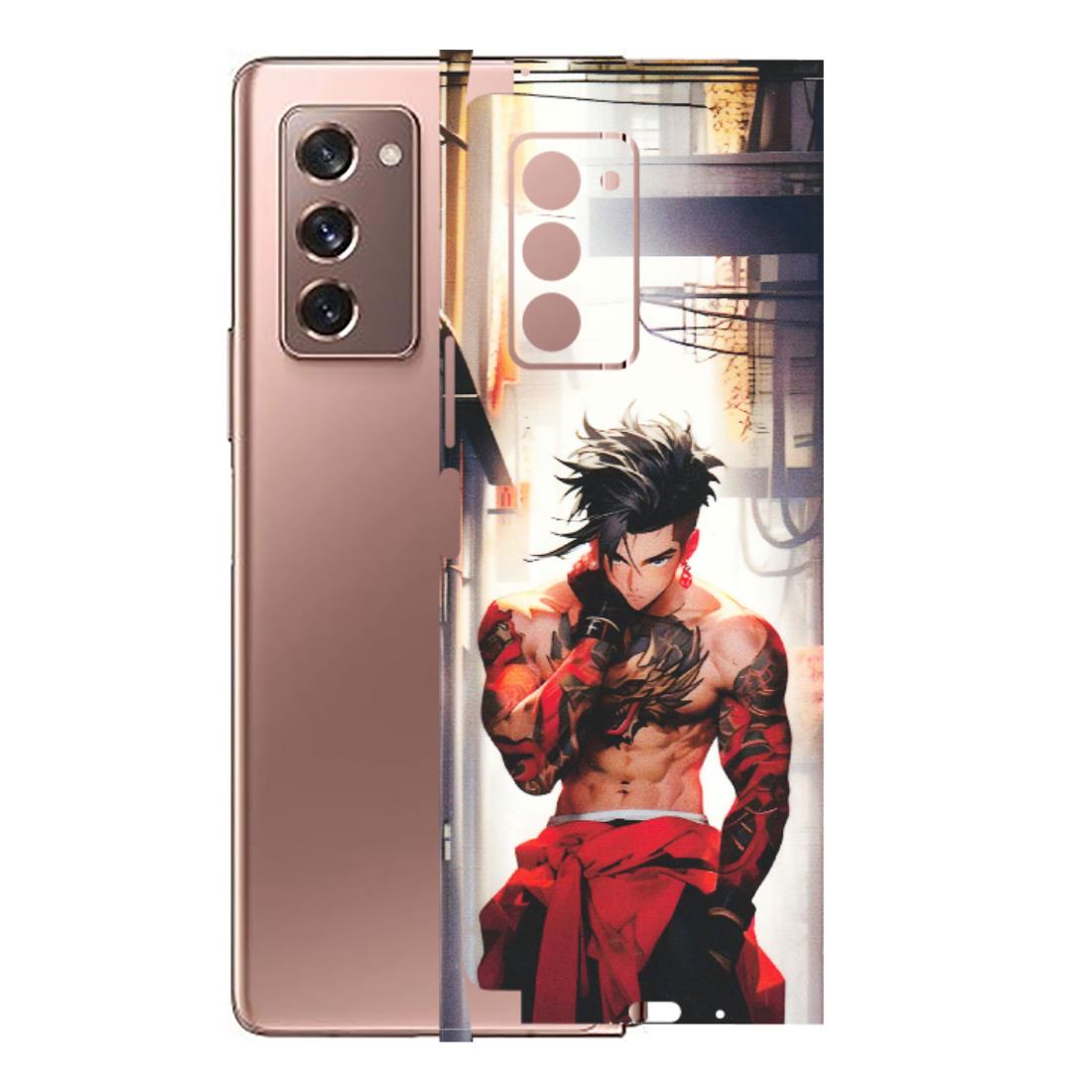 Samsung M/F/Note/Flip and C Phone Skins (All Models) - In the streets of Japan - Matte Finish (M-77) Samsung Galaxy Z Fold 2