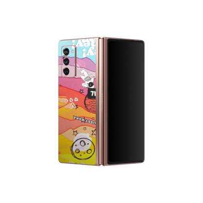 Samsung M/F/Note/Flip and C Phone Skins (All Models) - The Original Astronaut - Matte Finish (M-79) Samsung Galaxy Z Fold 2