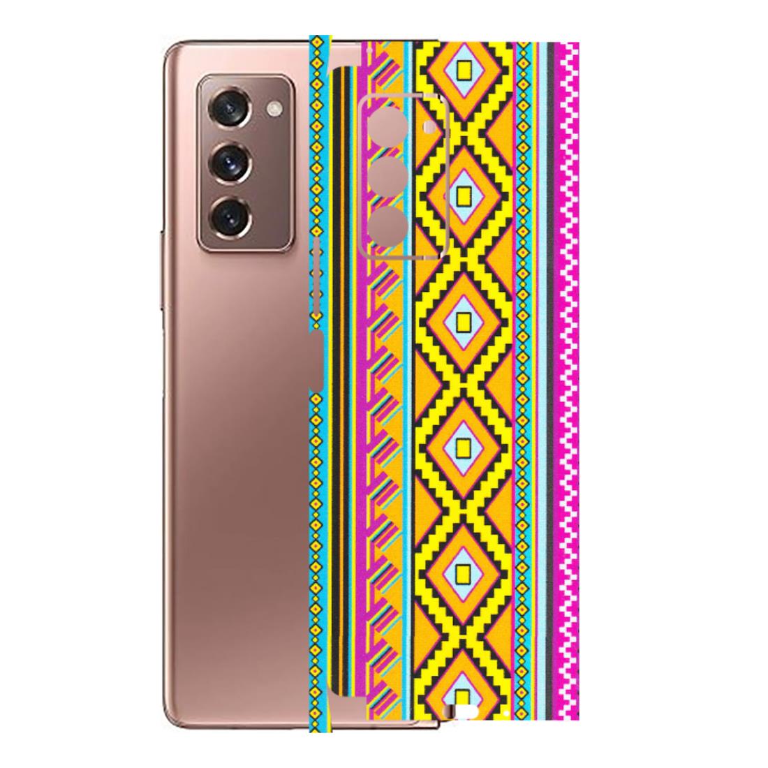 Samsung M/F/Note/Flip and C Phone Skins (All Models) - Thai illustration - Matte Finish (M-89) Samsung Galaxy Z Fold 2