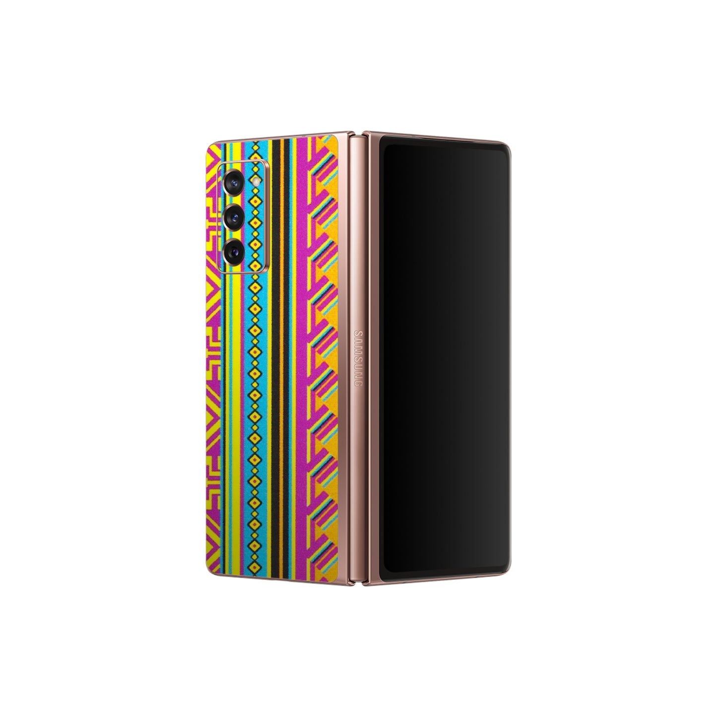 Samsung M/F/Note/Flip and C Phone Skins (All Models) - Thai illustration - Matte Finish (M-89) Samsung Galaxy Z Fold 2