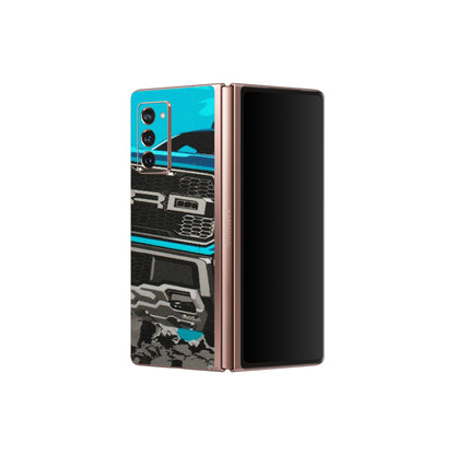 Samsung M/F/Note/Flip and C Phone Skins (All Models) - Off Roading Lover - Matte Finish (M-95) Samsung Galaxy Z Fold 2