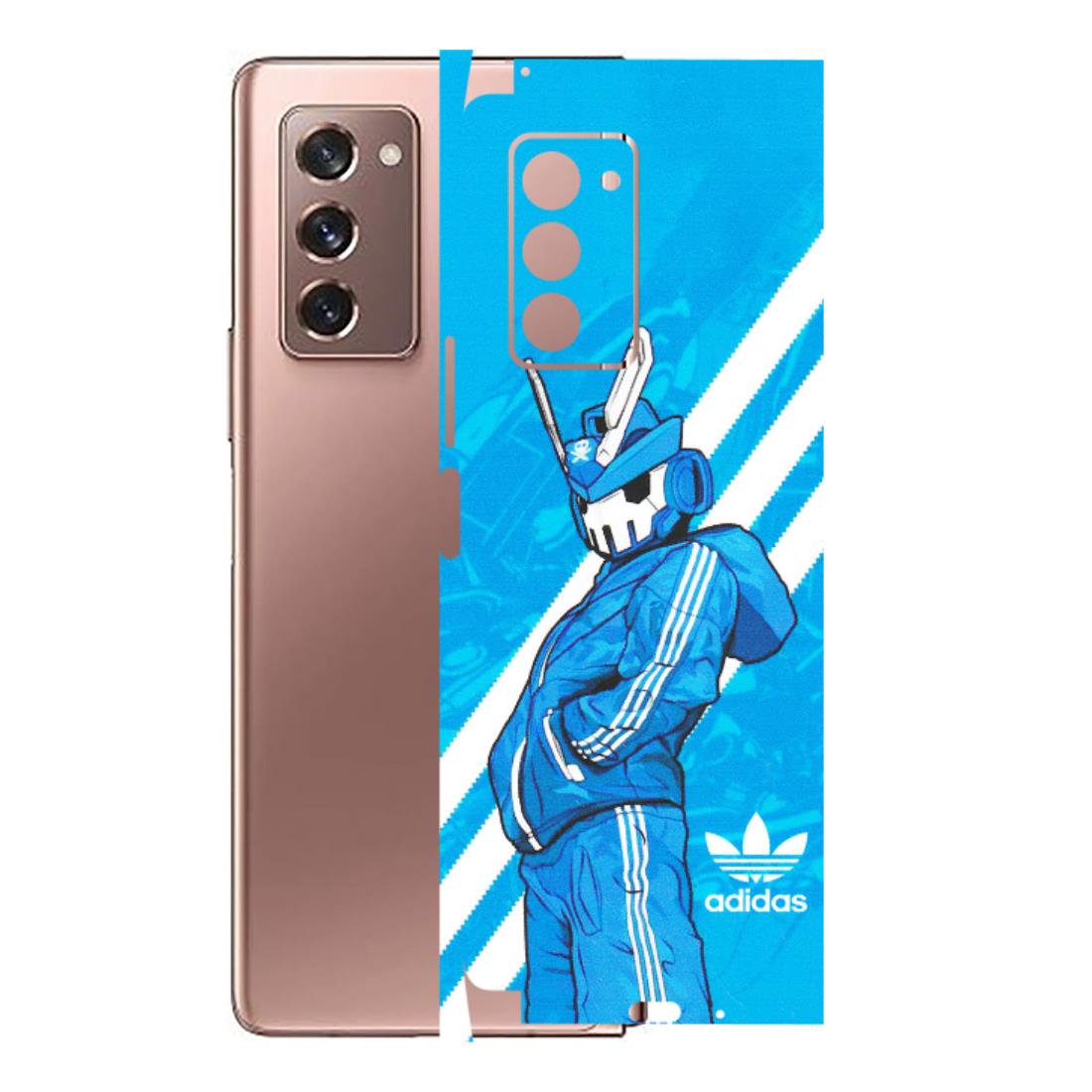 Samsung M/F/Note/Flip and C Phone Skins (All Models) - Battle of Adidas - Matte Finish (M-98) Samsung Galaxy Z Fold 2