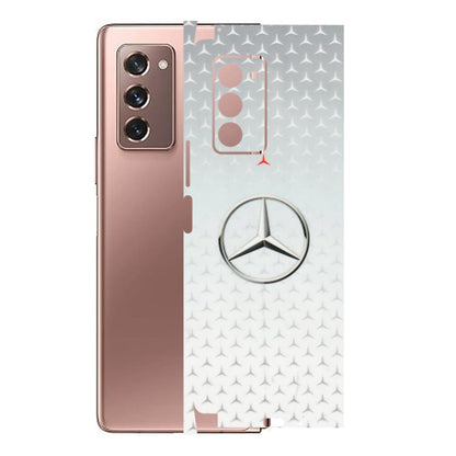 Samsung M/F/Note/Flip and C Phone Skins (All Models) - Mercedes Benz - Transparent Finish (T-10) Samsung Galaxy Z Fold 2