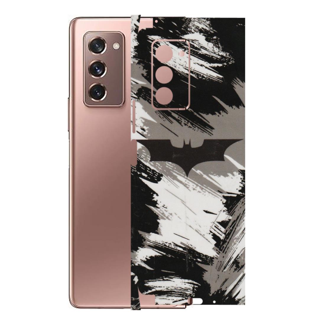 Samsung M/F/Note/Flip and C Phone Skins (All Models) - Batman Fleece DC - Transparent Finish (T-19) Samsung Galaxy Z Fold 2