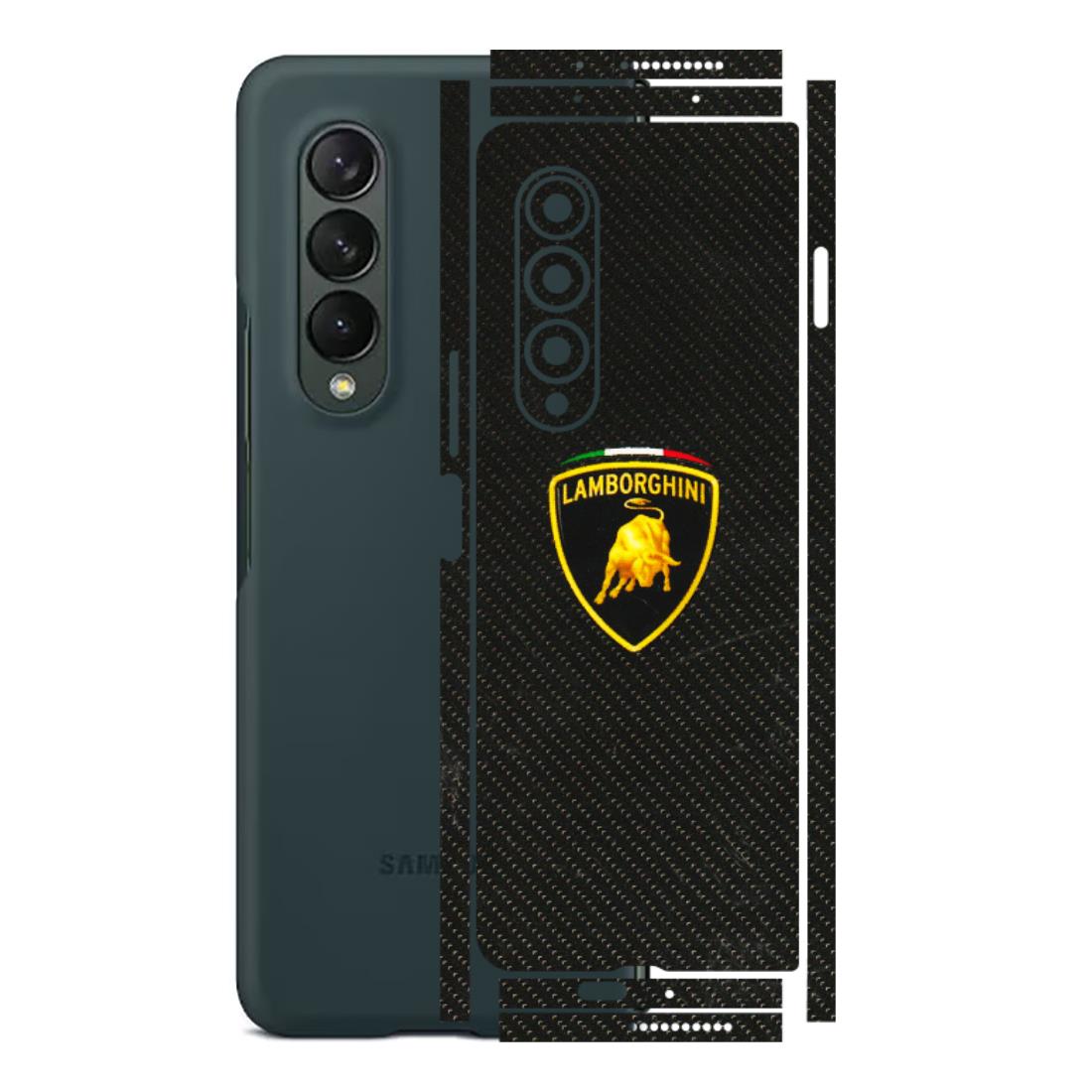 Samsung M/F/Note/Flip and C Phone Skins (All Models) - Dotted Lambo - 3D Embossed Finish (L-105) Samsung Galaxy Z Fold 3