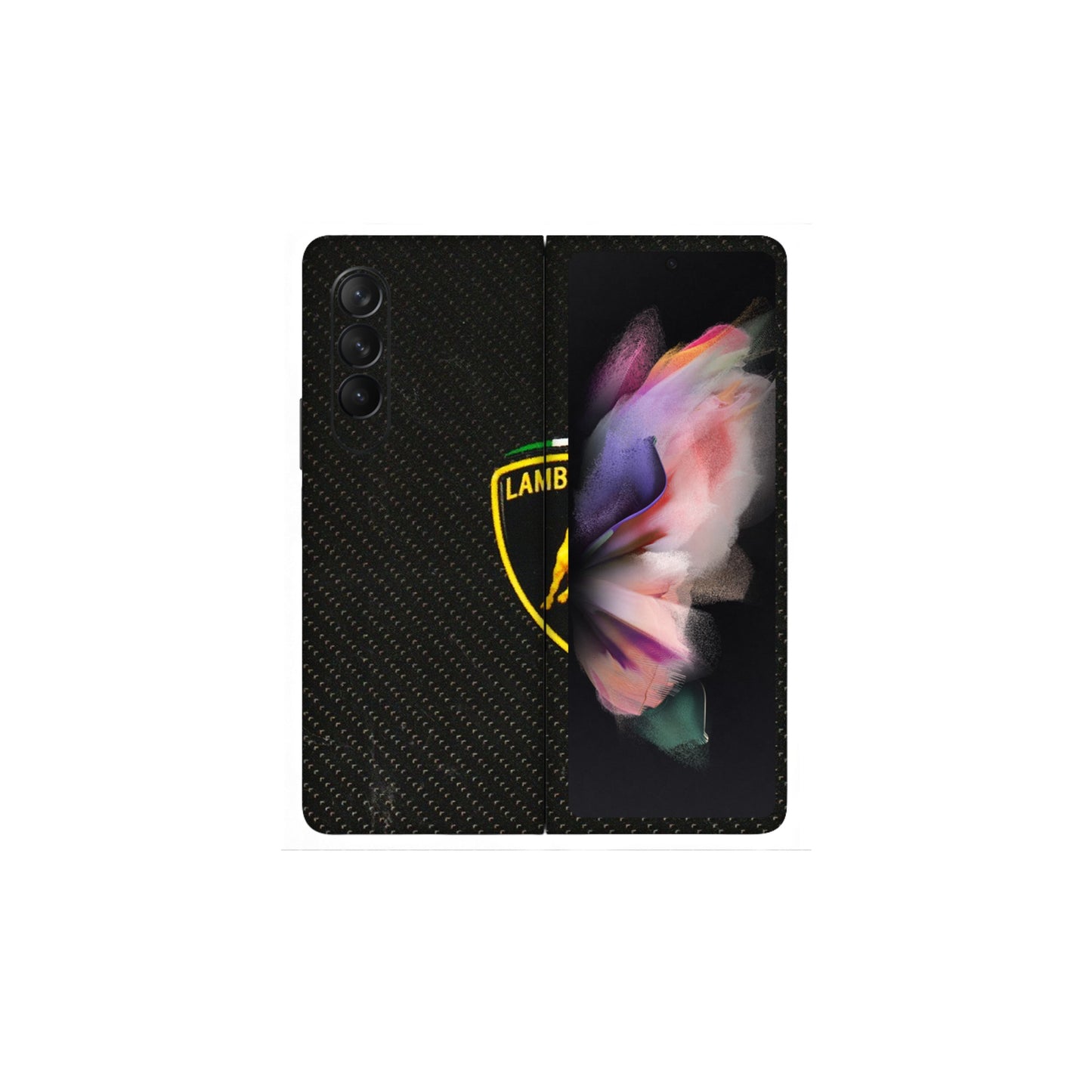 Samsung M/F/Note/Flip and C Phone Skins (All Models) - Dotted Lambo - 3D Embossed Finish (L-105) Samsung Galaxy Z Fold 3