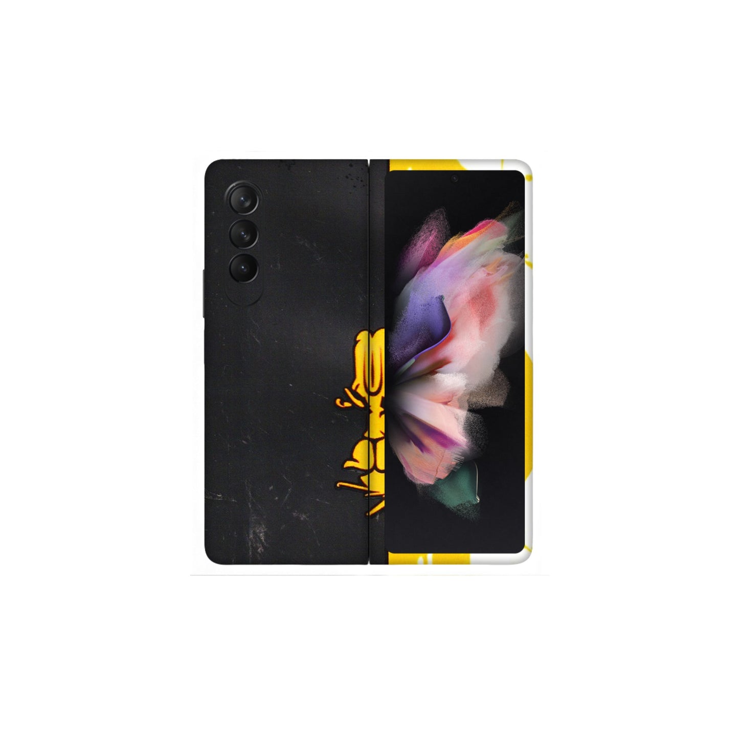 Samsung M/F/Note/Flip and C Phone Skins (All Models) - Bajrangbali - 3D Embossed Finish (L-151) Samsung Galaxy Z Fold 3